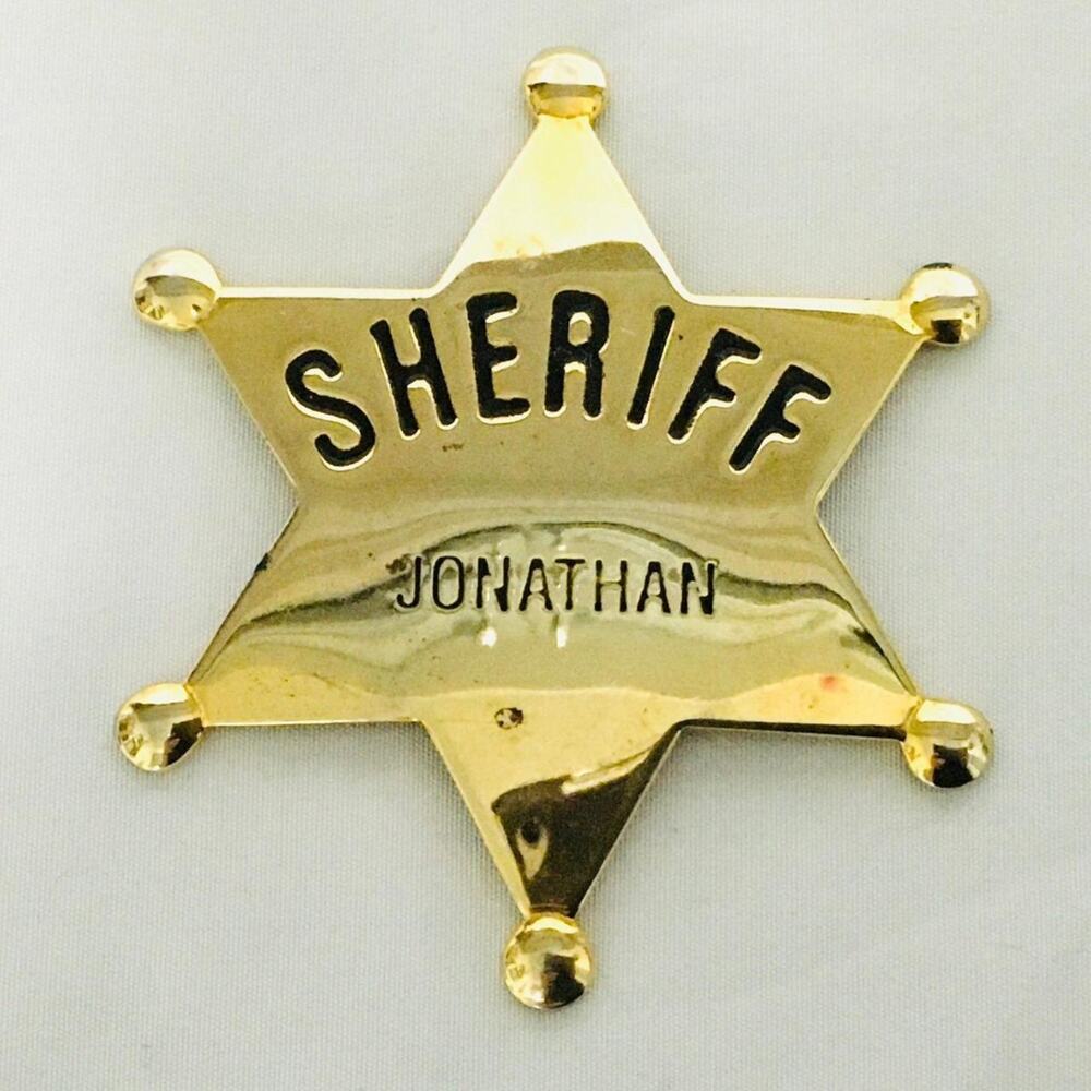 Sheriff Jonathan Star Pin